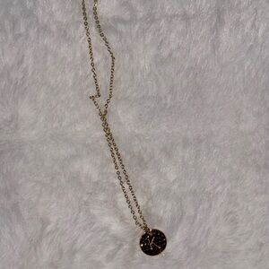“K” Initial Necklace